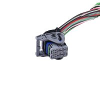 سوکت 32 خانه ECU طوسی و مشکی